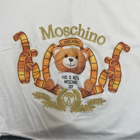 Authentic MOSCHINO Golden bear tank top - Picture 3 of 8